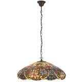 Endon 112193 - Luster na lancu Tiffany SULLIVAN 3xE27/60W/230V prečnik 57 cm | Eponuda.com