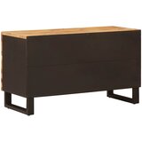 TV ormar s policom Smeđa 80 x 33 x 46 cm Čvrsto drvo manga | shoptok.hr