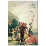  XXL slika - Francisco Goya – The Flower Girls (Spring) 160x240 | shoptok.hr