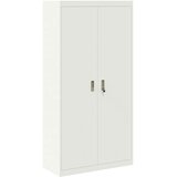 Ormarić za pohranu 2 kom. Bijeli 90 x 40 x 220 cm Čelik | shoptok.hr