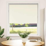 vidaXL rolo zatemnjena umazano bele 115x130cm tkanina širina 110,7cm | Shoptok.si