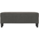  Klupa tamnosiva 100 x 35 x 41 cm baršunasti | Eponuda.com