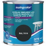 SWINGCOLOR Akrilni barvni lak Swingcolor (antracit, sijaj, 375 ml) Cene