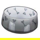 Trixie Posuda za pse kosti i srca 18cm crna | ePonuda.com