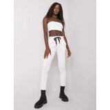 RELEVANCE Sweatpants-RV-DR-6437.18-ecru | Shoptok.si