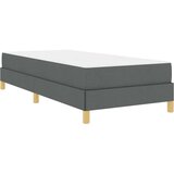 vidaXL Postelja z vzmetnico Taupe, rjava 90 x 190 cm | Shoptok.si