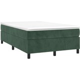  The Living Store Box spring postelja z vzmetnico temno zelen 120x190 cm žamet - Box Spring Postelja, (21490095) | Shoptok.si