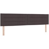  Boxspring krevet s madracem Tamno smeđa 200 x 200 cm Tkanina | shoptok.hr