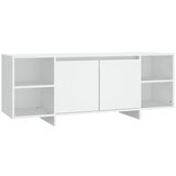 Furnova TV omarica bela 130x35x50 cm iverna plošča, (21924609) | Shoptok.si