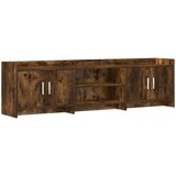 vidaXL TV omarica 168 x 33 x 47 cm Dimljen hrast Inženirski les, (5000247686) | Shoptok.si