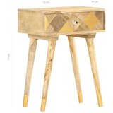 vidaXL Noćni ormarić 43 x 30 x 58 cm od masivnog drva manga | shoptok.hr