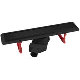 Confluo Tuš kanalica PRIMO COMPACT LINE 750 MATTE BLACK | shoptok.hr