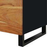  Stolić za kavu 80x50x40 cm od drva bagrema i konstruiranog drva | shoptok.hr