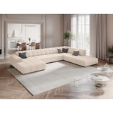 Cosmopolitan Design Krem kutna garnitura (s desnim kutom/u obliku slova "U") Chicago – | shoptok.hr