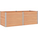 vidaXL Vrtna visoka greda Rjava 250 x 100 x 91 cm, (5000287755) | Shoptok.si