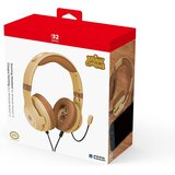 Hori Animal Crossing Wood Brown žične slušalke z mikrofonom rjave barve za Nintendo Switch 2 | Shoptok.si