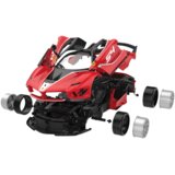  Licencirani auto na daljinsko upravljanje i sastavljanje Rastar 1:18 Ferrari FXXK EVO - crveni - 88 elemenata | Shoptok.si