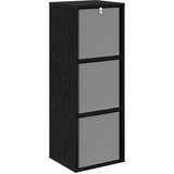  Kreveta s ladicama Crni hrast 30 5 x 27 x 84 5 cm - Crni hrast 35 x 32 x 99.5 cm | shoptok.hr
