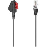 Hama dsl priključni kabel [1x moški konektor tae-f - 1x RJ45 vtič 8p2c] 10 m črna, (20411119) | Shoptok.si