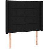  box spring s madracem LED crni 90x190 cm od tkanine | shoptok.hr