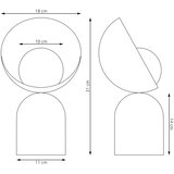  Stona lampa BOTO 1xG9/8W/230V crna | Eponuda.com