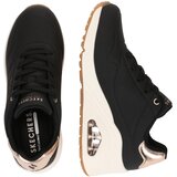 Skechers Nizke superge 'UNO WEDGE - HI STEPS' nočno modra / zlata | Shoptok.si