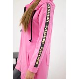 Kesi Sweatshirt with back zip light pink | Shoptok.si