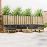  Set vanjskih sofa 9 kom. Bijela i antracit | shoptok.hr
