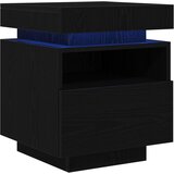  Noćni ormar Crni hrast 40 x 39 x 48,5 cm Konstruirano drvo | shoptok.hr