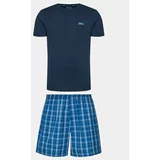 Henderson Pižama 41289 Mornarsko modra Regular Fit
