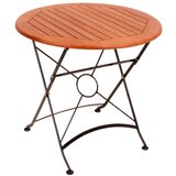 Garden Pleasure Okrogla vrtna miza ø 80 cm Vienna – | Shoptok.si