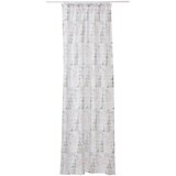Mendola Fabrics Bela/siva prosojna zavesa 140x245 cm Tour – Mendola Fabrics Cene