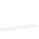  Zidne police za fotografije 2 kom bijele 60 x 9 x 3 cm MDF | Eponuda.com