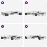  Setovi sofa 11 kom. Čvrsto drvo akacije | shoptok.hr