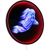 REALITY Crni zidni svjetlosni ukras s utikačem ø 60 cm Duke – | shoptok.hr