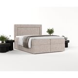 Maison de Rêve Svetlo rjava boxspring postelja s prostorom za shranjevanje 140x200 cm Imagine – | Shoptok.si