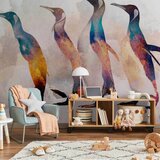 Artgeist Fototapeta Penguin Wandering, 400x280cm | Shoptok.si
