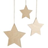 RAYHER Obešanka zvezda 12+15+20 cm set 3, (20848716) | Shoptok.si