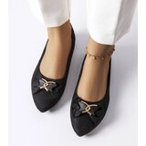 Gemre Black pointed-toe ballet flats Jetté | shoptok.hr