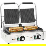 vidaXL Dvojni žar za sendviče 3600 W 57x30,5x20 cm | Shoptok.si