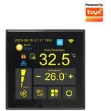 smart žični digitalni ugradni wi-fi termostat za fan-coil
