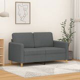 vidaXL dvosed temno siv 120 cm blago | Shoptok.si