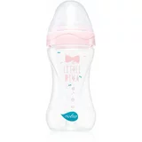 Nuvita Cool Bottle 3m+ bočica za bebe Transparent pink 250 ml
