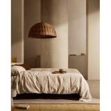 Kave Home Sivo-bež posteljnina za zakonsko posteljo/podaljšana iz mešanice lana 240x220 cm Simmel – | Shoptok.si