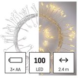  LED lanac 100xLED/3xAA 2,7m toplo belo | Eponuda.com