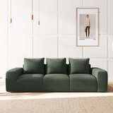 Rodier Zelena sedežna garnitura iz tkanine bouclé 287 cm Monce – | Shoptok.si
