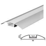  Set aluminijumski profil za LED trake 2m 52x7.8 ( LPR-608/2-SET ) Cene