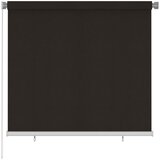  Vanjska roleta za zamračivanje 160 x 140 cm smeđa HDPE | Shoptok.si