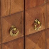 Ormarić s ladicama Med smeđi 70x35x70 cm puno drvo bagrem - boja meda 1 | shoptok.hr