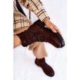 Boto Women's Suede Warm Boots Brown Silvor | Shoptok.si